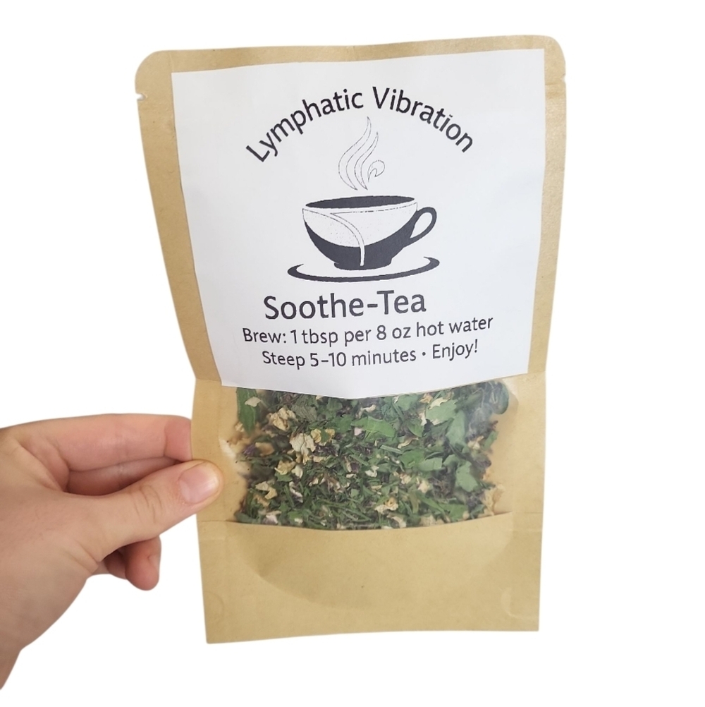 Lymph & Soothe Herbal Tea Blend  Cleavers, Heal‑All, Lady’s Thumb, Chamomile
